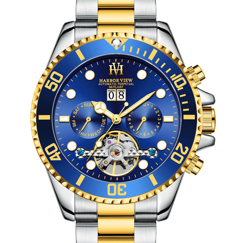 tourbillon luminous mechanical watch, view 6 - MRSLM