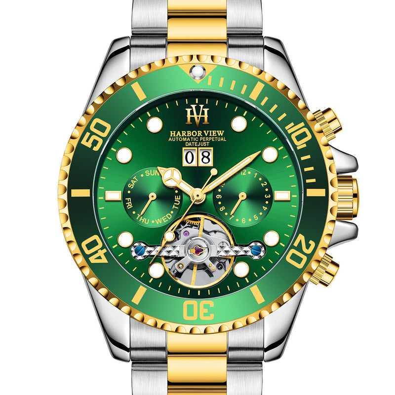tourbillon luminous mechanical watch, view 5 - MRSLM