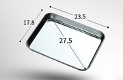 Stainless steel baking tray, view 3 - MRSLM