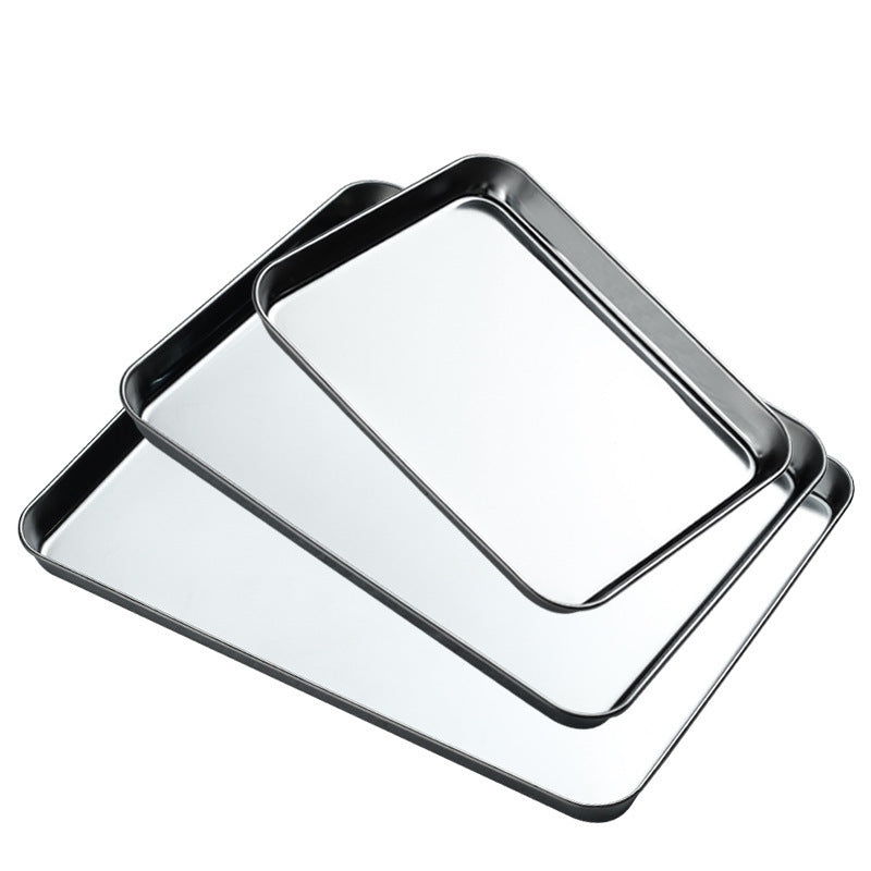 Stainless steel baking tray, view 4 - MRSLM