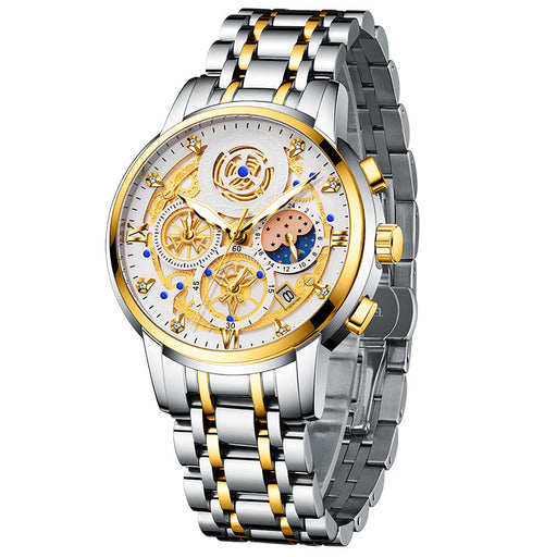 men's stainless steel quartz watch - MRSLM