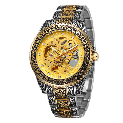men's retro mechanical watch - MRSLM