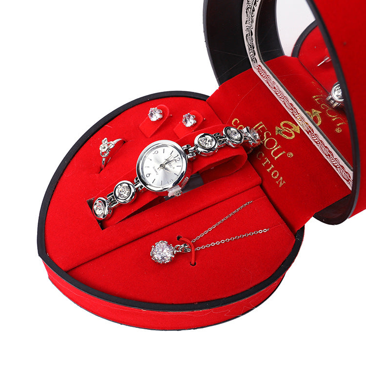 Women's watch and jewelry gift set, view 2 - MRSLM