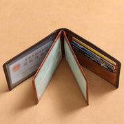men's leather card holder, view 6 - MRSLM