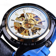 Men's hollow mechanical watch, view 4 - MRSLM