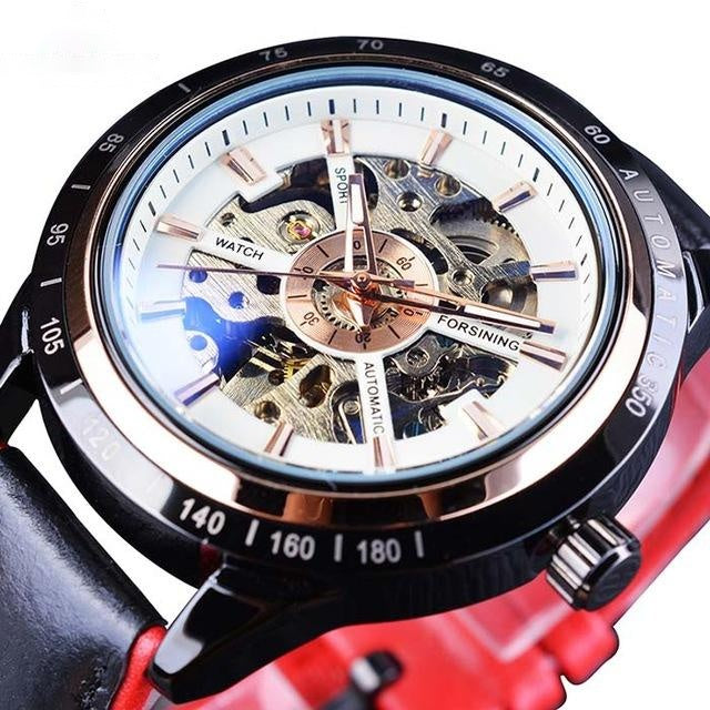 Men's hollow mechanical watch, view 3 - MRSLM