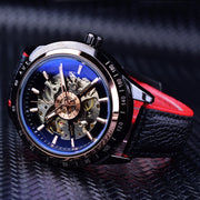 Men's hollow mechanical watch, view 6 - MRSLM