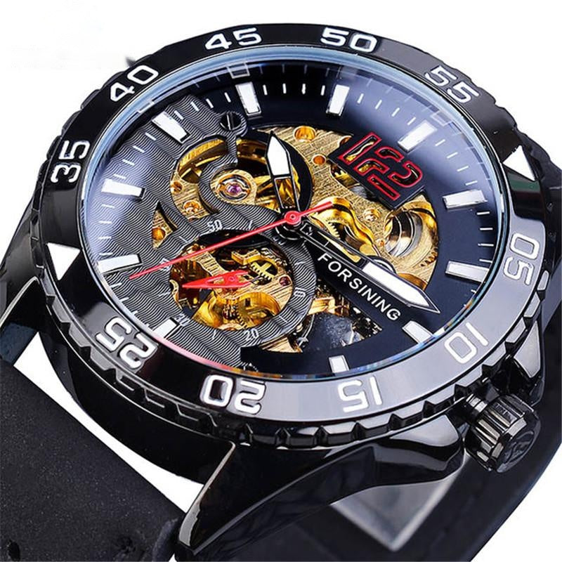 men's automatic mechanical watch, view 3 - MRSLM