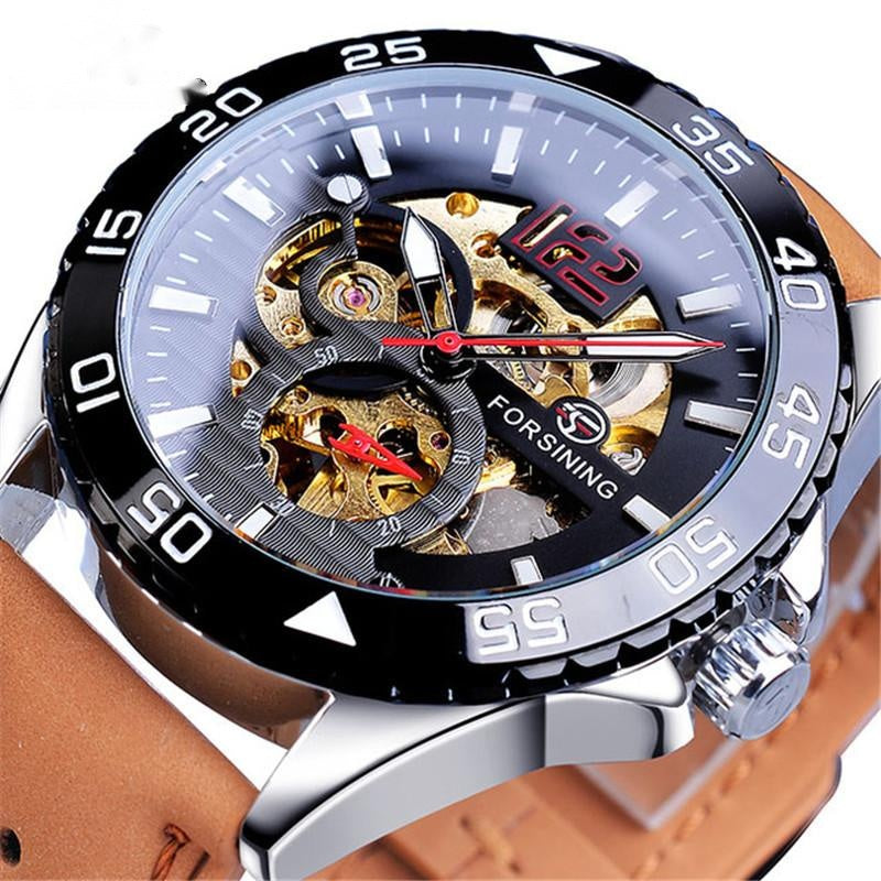 men's automatic mechanical watch, view 7 - MRSLM