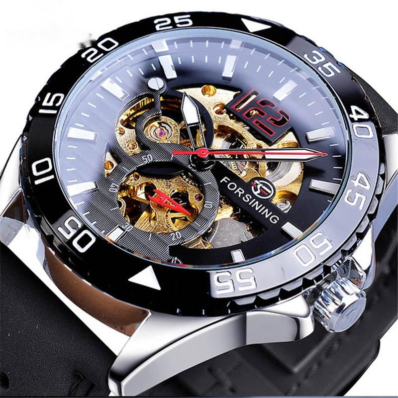 men's automatic mechanical watch, view 6 - MRSLM