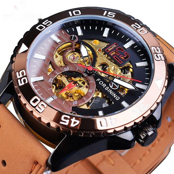men's automatic mechanical watch, view 8 - MRSLM