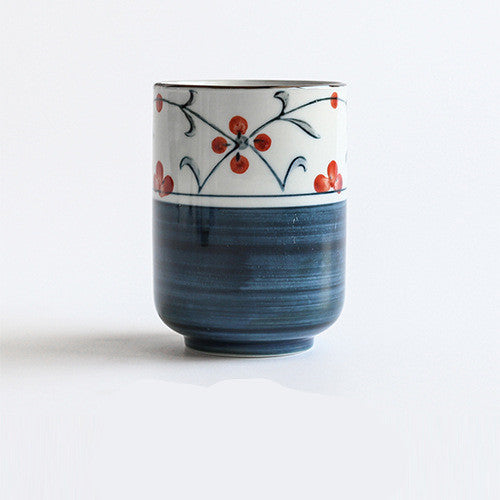 blue and white porcelain tea cup, view 7 - MRSLM