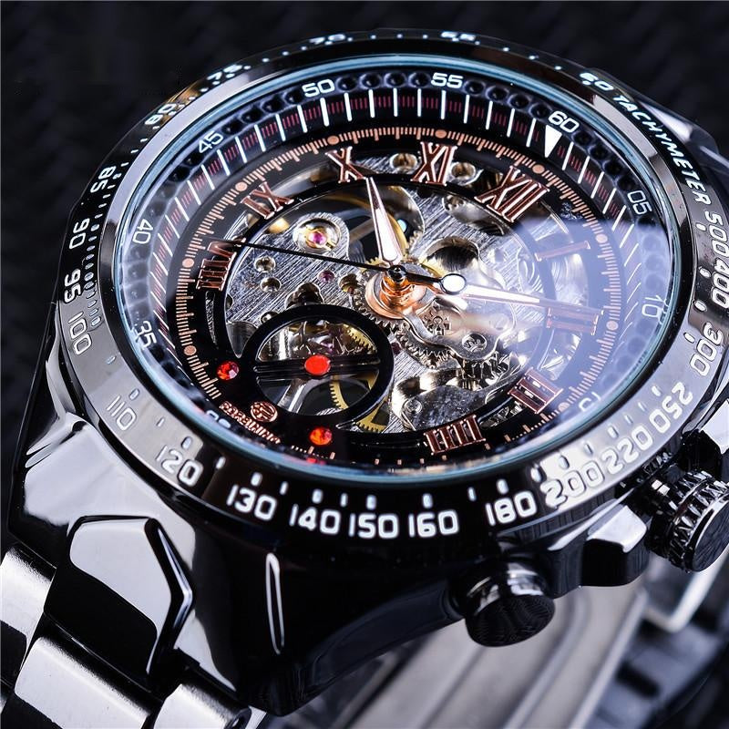 luminous mechanical watch, view 6 - MRSLM