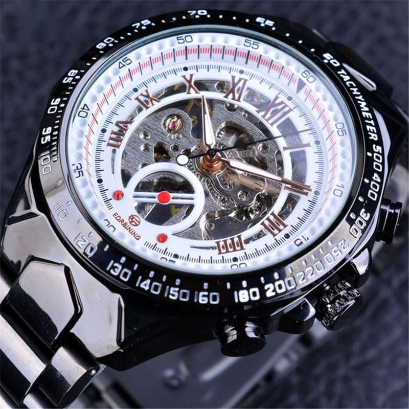 luminous mechanical watch, view 7 - MRSLM