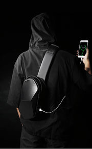 Diamond hard shell chest bag, view 6 - MRSLM