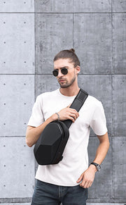 Diamond hard shell chest bag, view 2 - MRSLM