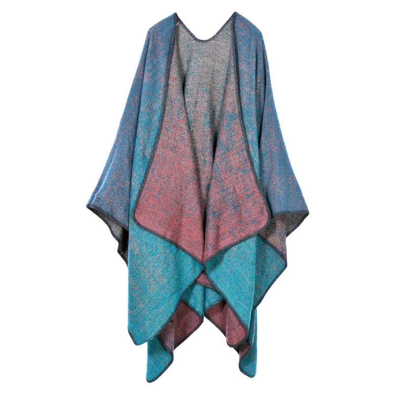large plaid cashmere-look scarf, view 11 - MRSLM