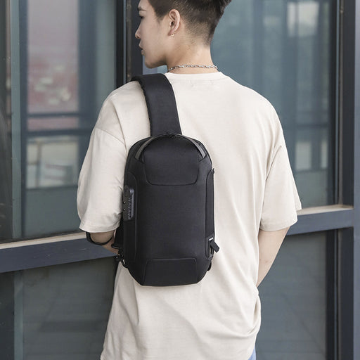 men's waterproof chest shoulder bag - MRSLM