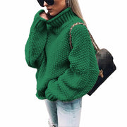 turtleneck knitted sweater women, view 18 - MRSLM