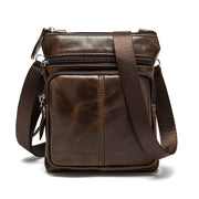 retro cowhide shoulder bag - MRSLM