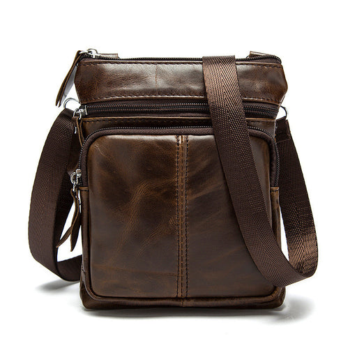 retro cowhide shoulder bag - MRSLM