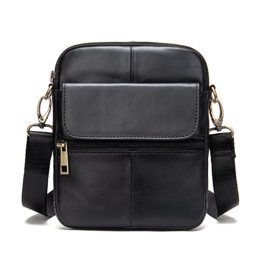men's cowhide leather shoulder bag - MRSLM