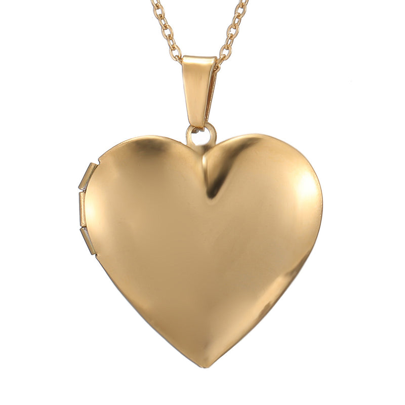 heart pendant necklace, view 8 - MRSLM