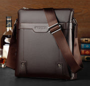 men's PU leather crossbody bag, view 3 - MRSLM