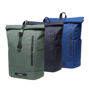 nylon business backpack, view 3 - MRSLM