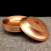 hand-knocked red copper cup - MRSLM