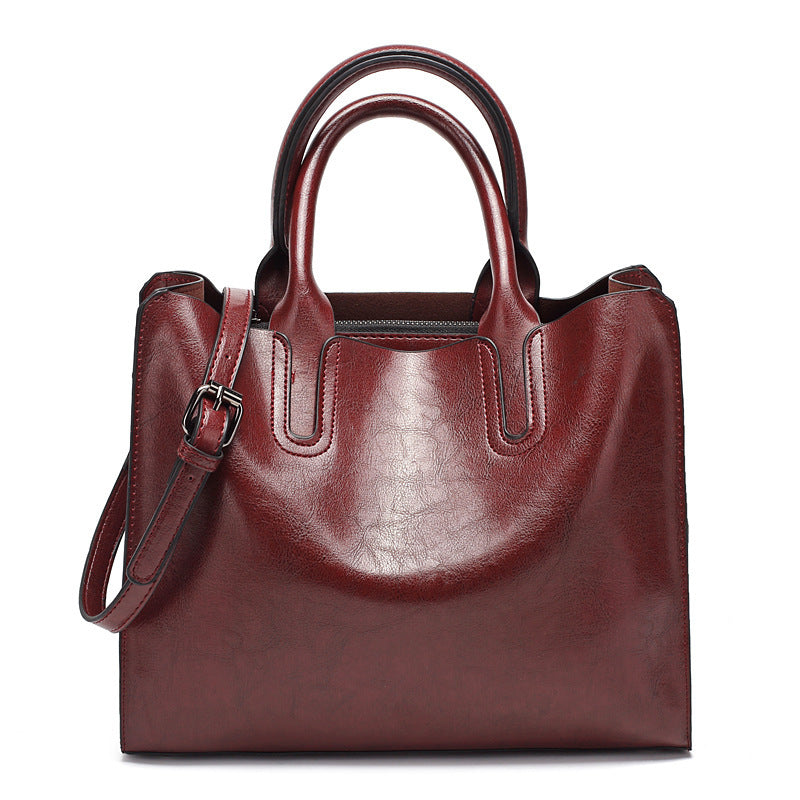 single shoulder messenger tote bag, view 3 - MRSLM