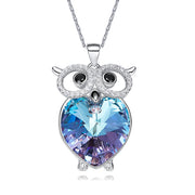 owl pendant necklace, view 6 - MRSLM