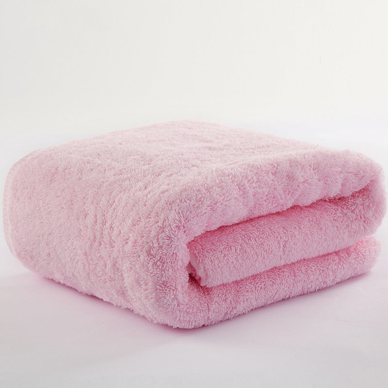 Pure cotton thickened bath towel, view 5 - MRSLM