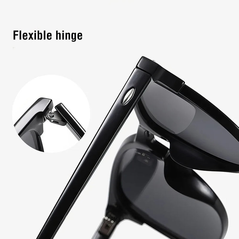 Retro square polarized sunglasses for men, view 10 - MRSLM