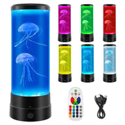 led jellyfish night light, view 3 - MRSLM