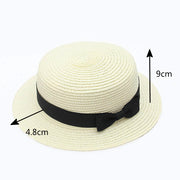classic Panama hat with bowknot, view 13 - MRSLM
