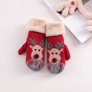 Christmas knitted gloves, view 5 - MRSLM