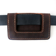 cowhide money clip wallet, view 2 - MRSLM