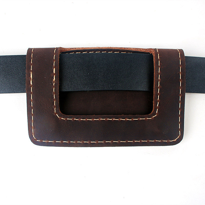 cowhide money clip wallet, view 2 - MRSLM