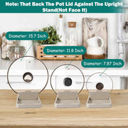 foldable non-slip pot lid and utensil holder, view 5 - MRSLM