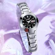 women's stainless steel quartz watch, view 7 - MRSLM