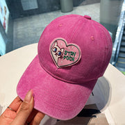 2 pack cartoon love baseball caps, view 6 - MRSLM