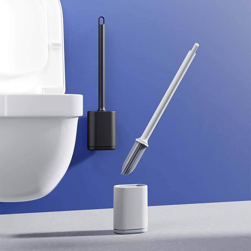 wall mounted silicone toilet brush - MRSLM
