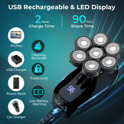 5-in-1 electric shaver kit, view 6 - MRSLM