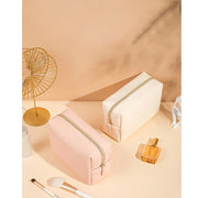 waterproof PU leather cosmetic bag, view 4 - MRSLM