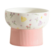 ceramic cat and dog water bowl, view 11 - MRSLM