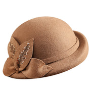 women's retro beret felt hat, view 7 - MRSLM