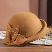 women's retro beret felt hat, view 9 - MRSLM
