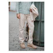 straight selvedge denim jeans, view 4 - MRSLM