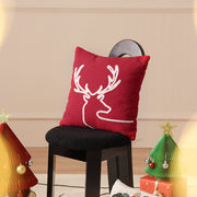 christmas snowflake pillow cover, view 8 - MRSLM